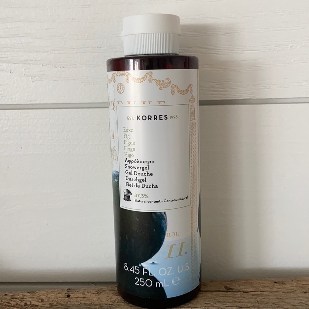 Korres Shower Gel-Body Wash -FIG - from Greece